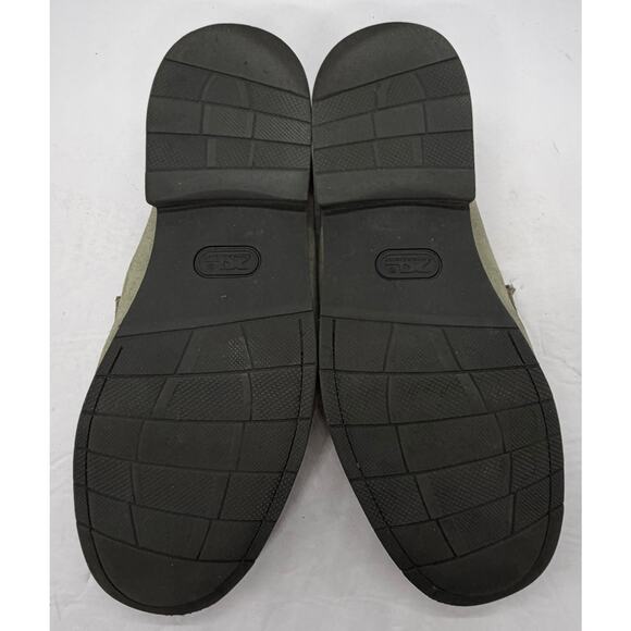 Florsheim Tuscany Bit Gray Suede Slip On Loafers Mens 8.5 EEE Triple Wide in Box - Picture 8 of 8